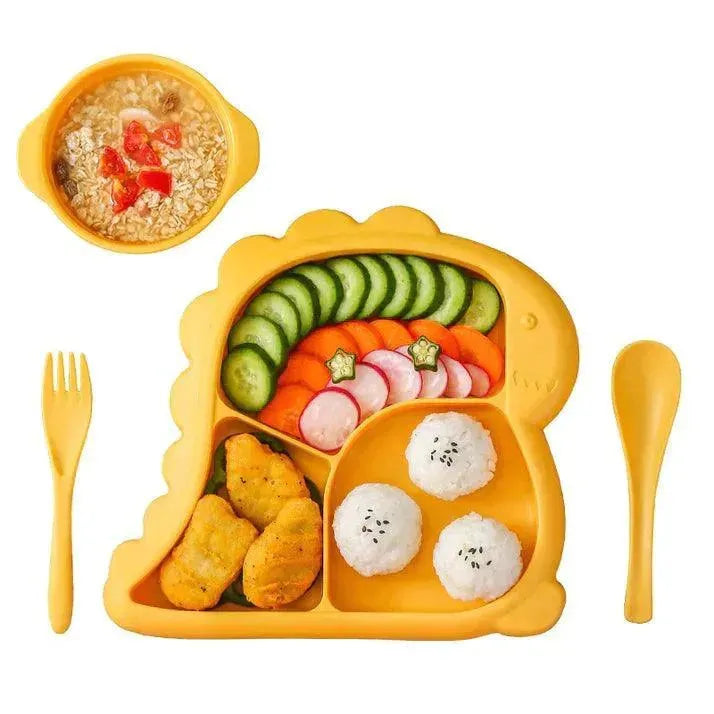 ASSIETTE COMPARTIMENT BEBE | DINO PLATE™ - nanoukid