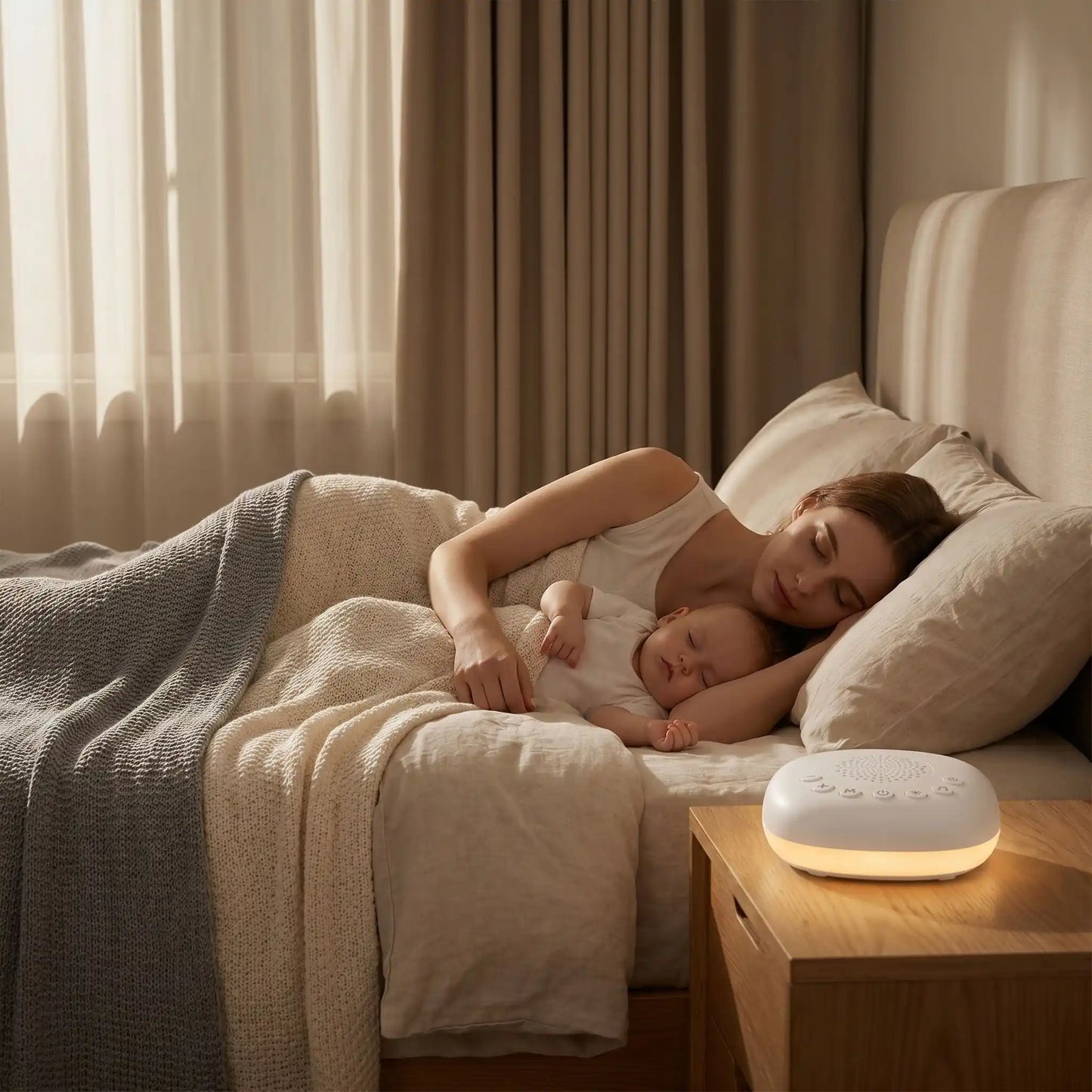 bebe-dort-avec-maman-veilleuse-bruit-blanc