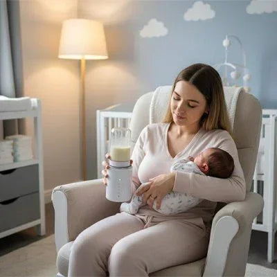 Chauffe biberon sortie