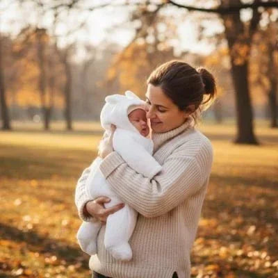 Combinaison bebe blanc polaire