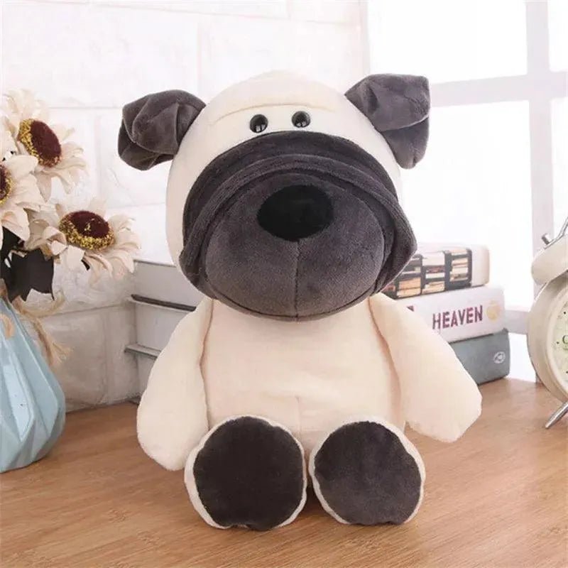 Doudou chien ultra-doux pour bébé, idéal cadeau naissance et confort sommeil - Nanoukid