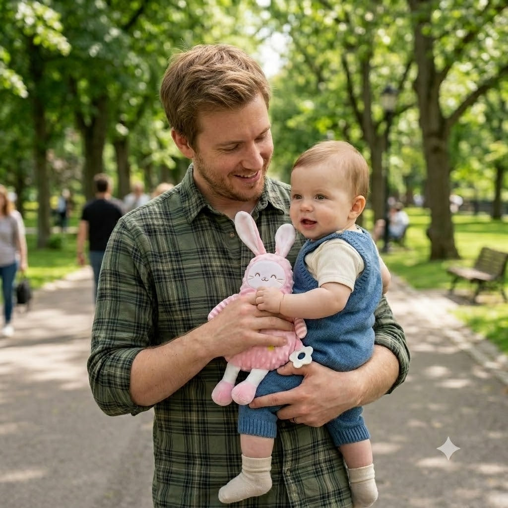 doudou-lapin-rose-plat-avec-odeur-maman-promenade-papa