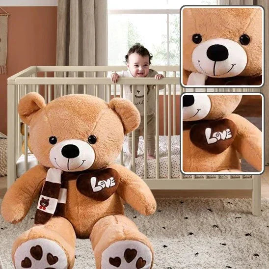 Doudou ourson geant
