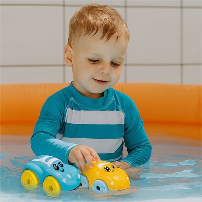 Jouet de bain pour bebe ergonomique