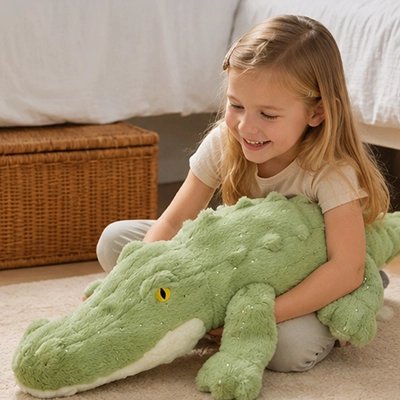 Peluche crocodile