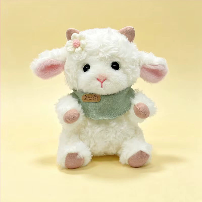 peluche mouton kawaai vert
