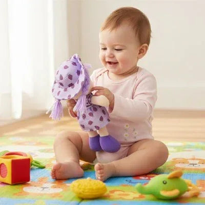 Poupée de chiffon avec chapeau