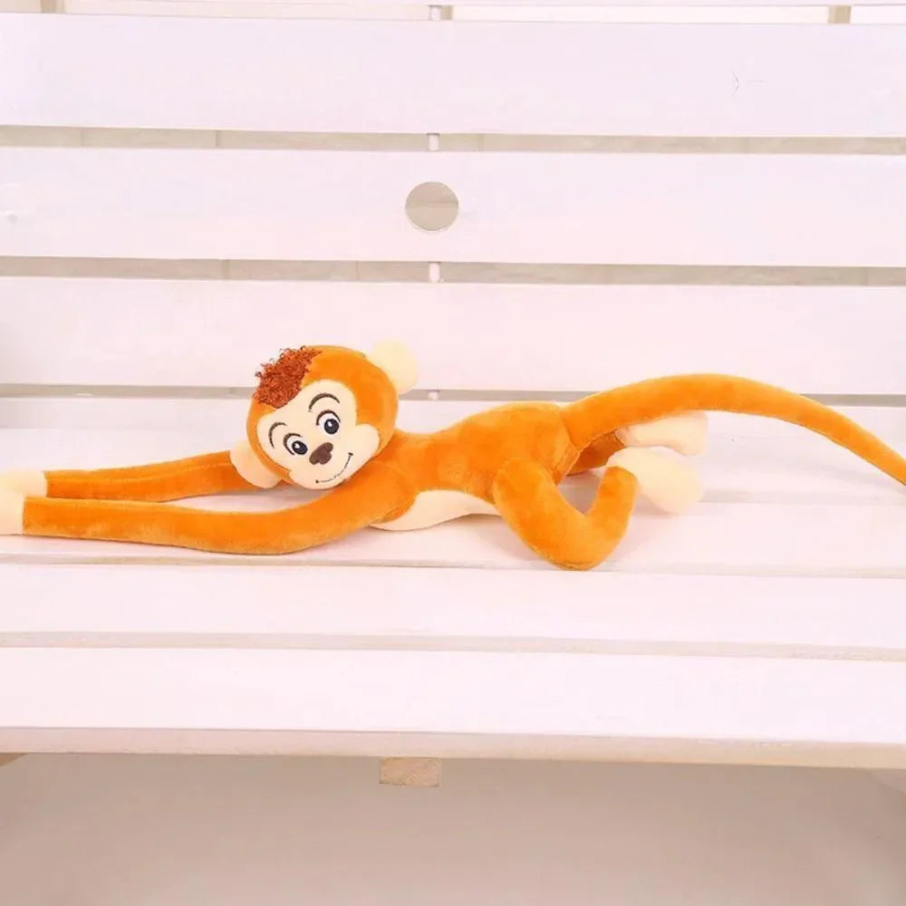 Doudou singe ultra-doux pour bébé, idéal cadeau naissance et confort sommeil - Nanoukid