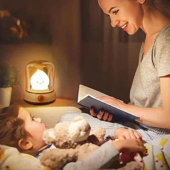 Veilleuse bébé pour les histoire du soir