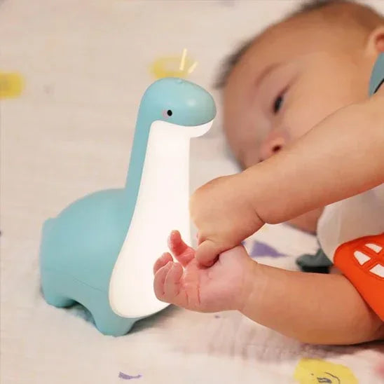 Veilleuse dinosaure bleu