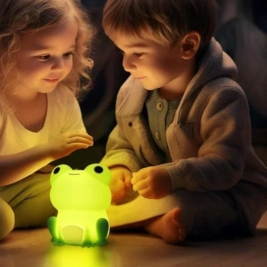 Veilleuse grenouille amusante