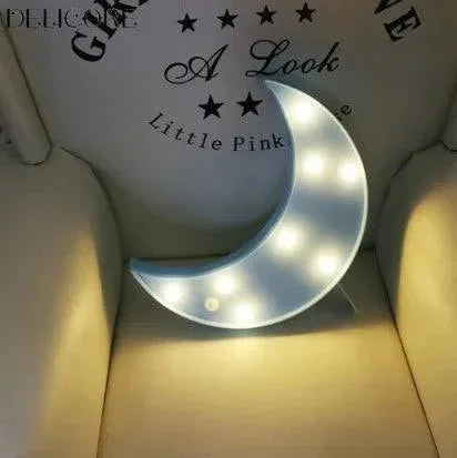 Veilleuse lune douce pour bébé, lumière apaisante pour un sommeil paisible - Nanoukid