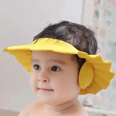 visière-bain-bébé-jaune