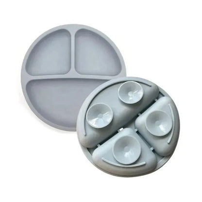 ASSIETTE BEBE VENTOUSE | COLOR PLATE™ - nanoukid