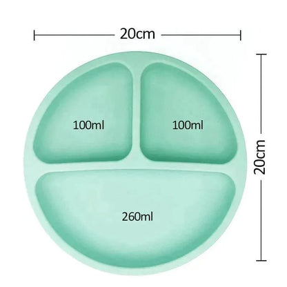 ASSIETTE BEBE VENTOUSE | COLOR PLATE™ - nanoukid