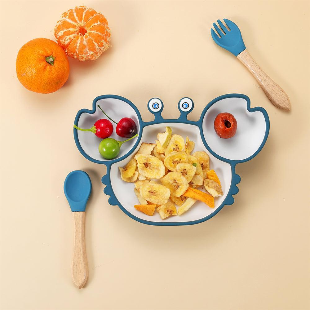 ASSIETTE BEBE VENTOUSE | GRIP STAY PLATE™ - nanoukid