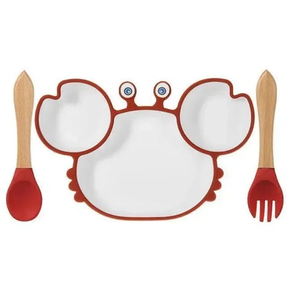 ASSIETTE BEBE VENTOUSE | GRIP STAY PLATE™ - nanoukid