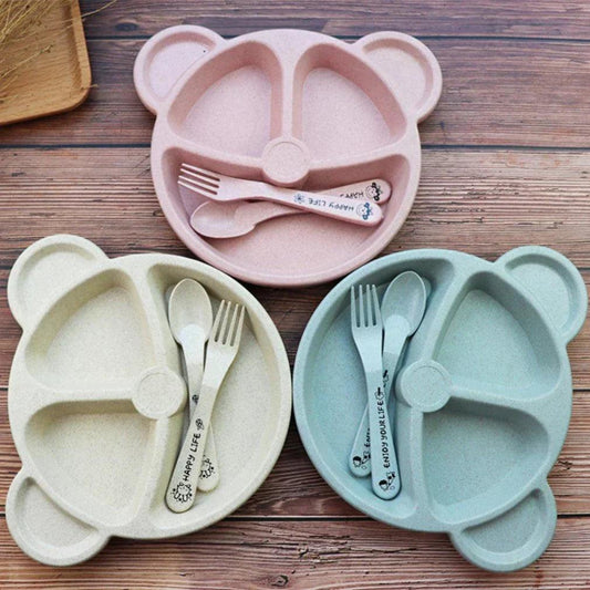 ASSIETTE COMPARTIMENT BEBE | BEAR PLATE™ - nanoukid