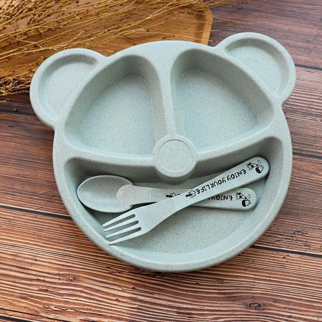 ASSIETTE COMPARTIMENT BEBE | BEAR PLATE™ - nanoukid