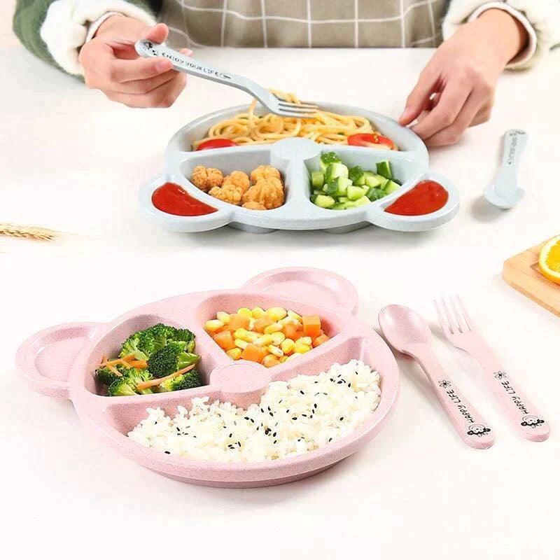 ASSIETTE COMPARTIMENT BEBE | BEAR PLATE™ - nanoukid