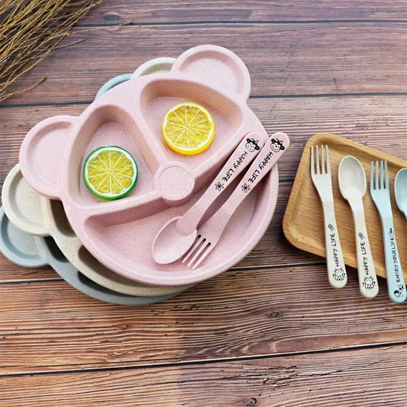 ASSIETTE COMPARTIMENT BEBE | BEAR PLATE™ - nanoukid