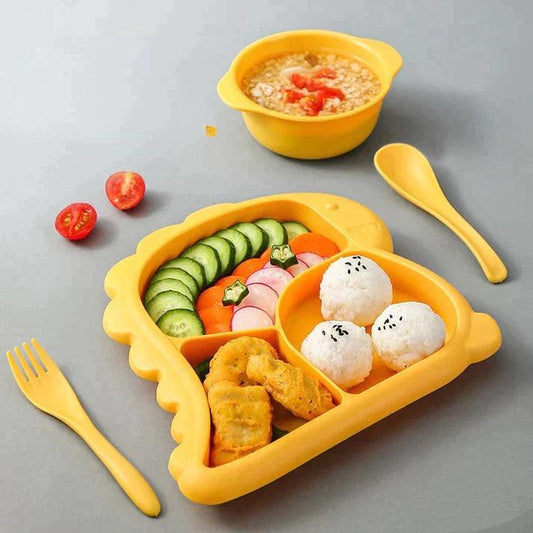 ASSIETTE COMPARTIMENT BEBE | DINO PLATE™ - nanoukid