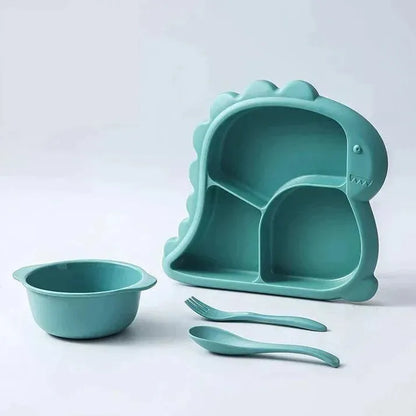 ASSIETTE COMPARTIMENT BEBE | DINO PLATE™ - nanoukid