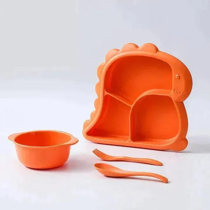 ASSIETTE COMPARTIMENT BEBE | DINO PLATE™ - nanoukid