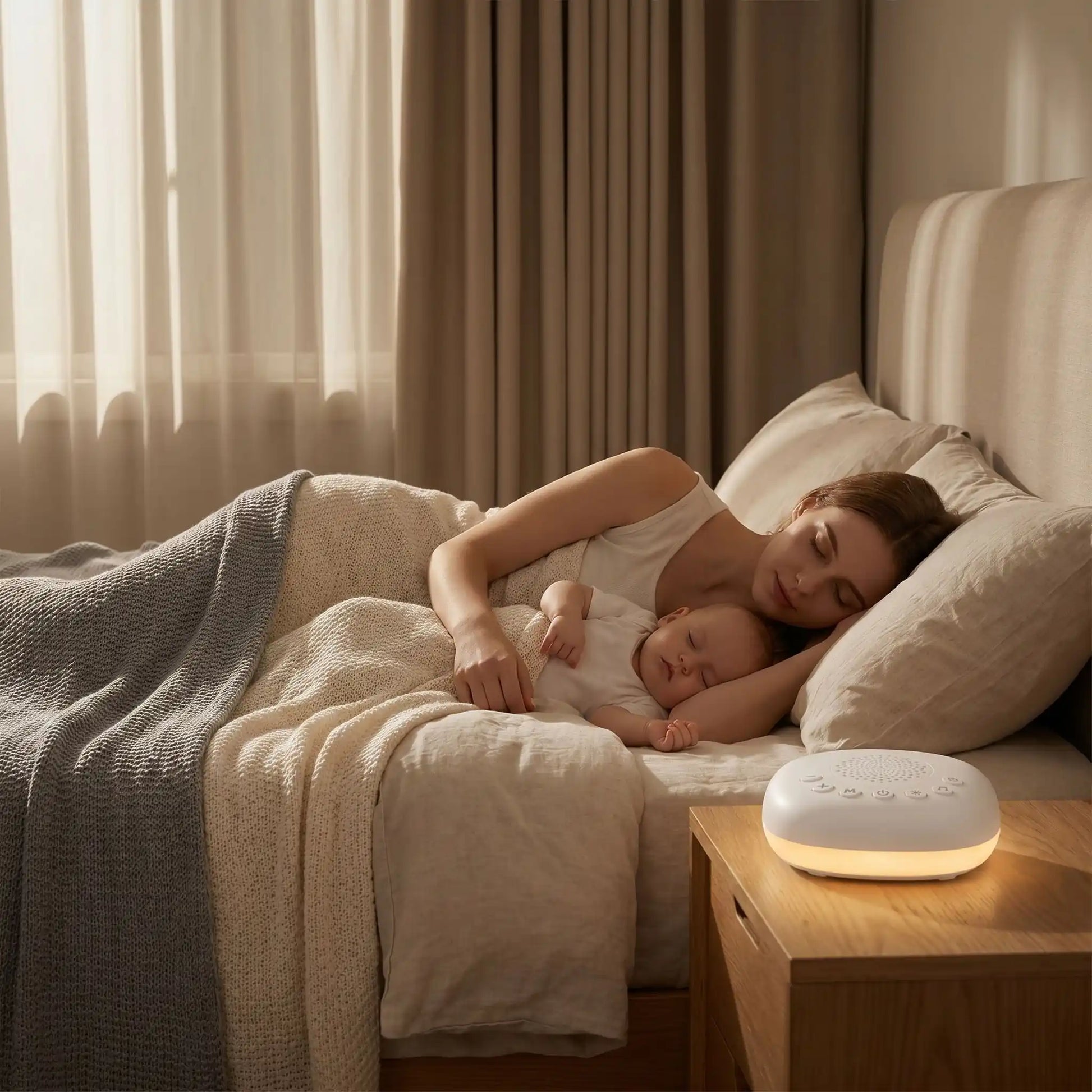 bebe-dort-avec-maman-veilleuse-bruit-blanc