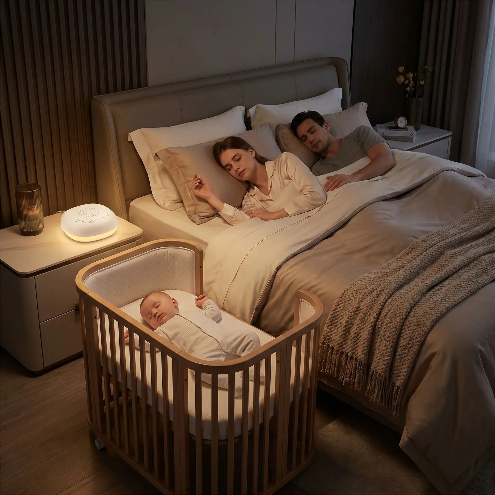 bebe-dort-chambre-parents-htel-dans-son-lit