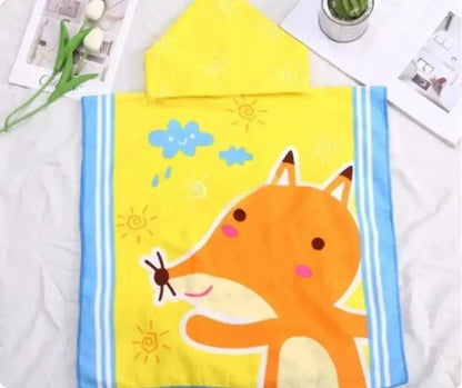 CAPE DE BAIN BEBE JAUNE - nanoukid