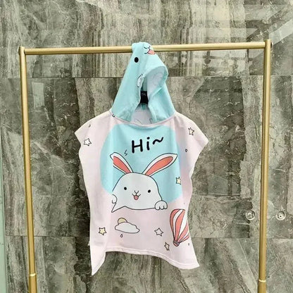 CAPE DE BAIN BÉBÉ LAPINOU - nanoukid
