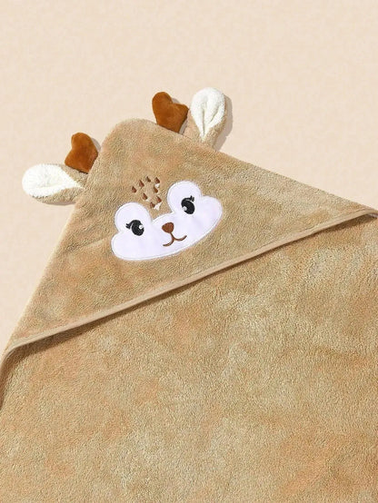 CAPE DE BAIN BEBE PETIT CERF - nanoukid