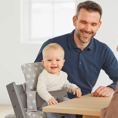 Chaise haute coussin confortable