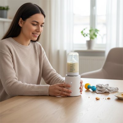 Chauffe biberon securite