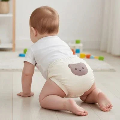 Couche lavable bebe ours