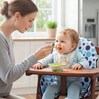 Coussin pour chaise haute aeré