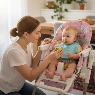 Coussin pour chaise haute  securite
