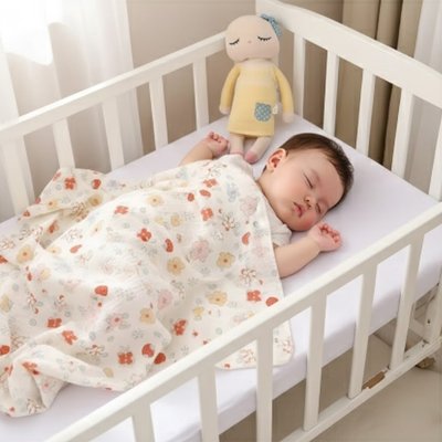 Couverture bébé  chaude et rassurante 