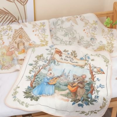 Couverture bébé histoire 