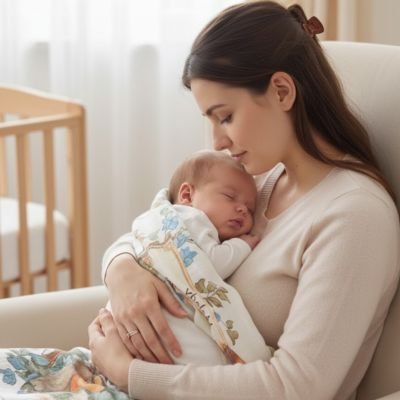 Couverture bébé rassurante comme maman