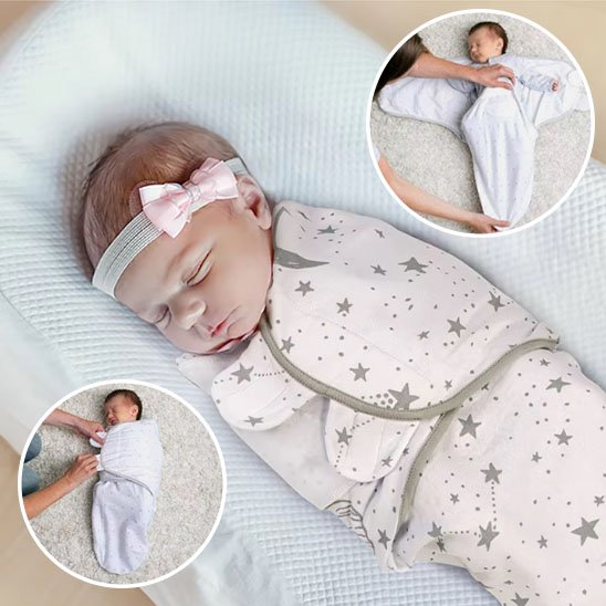 Couverture emmaillotage confort