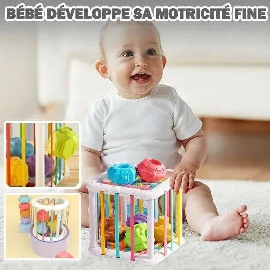 Cube Sensoriel Bébé : L'Éveil des Sens par le Jeu - nanoukid