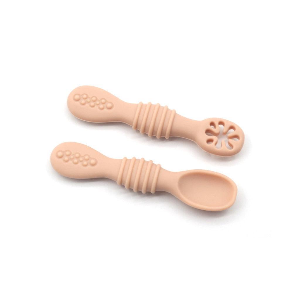 CUILLERE EN SILICONE BEBE | BABYSPOON™ - nanoukid