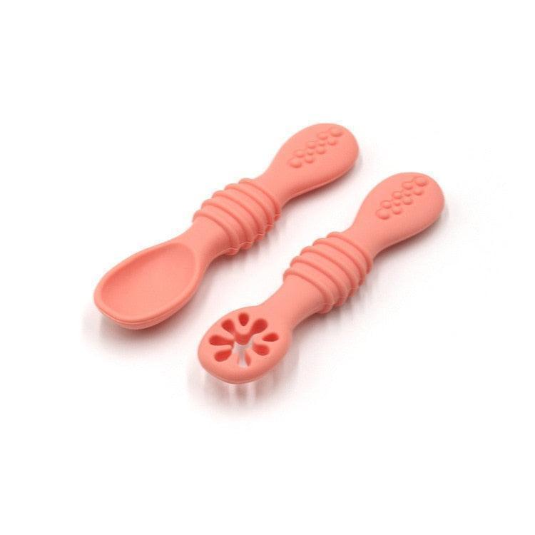 CUILLERE EN SILICONE BEBE | BABYSPOON™ - nanoukid