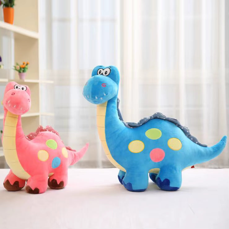 dinosaure-peluche-rose-bleu-rigolo
