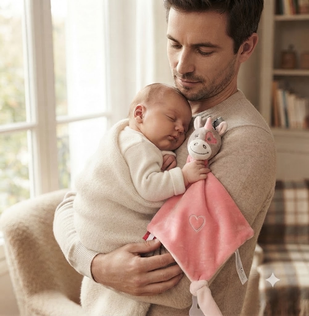 doudou-bebe-bras-papa-objet-transition
