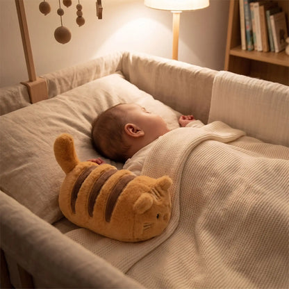 doudou chat peluche kawaii pour bébé