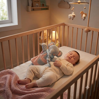doudou éléphant bebe odeur maman