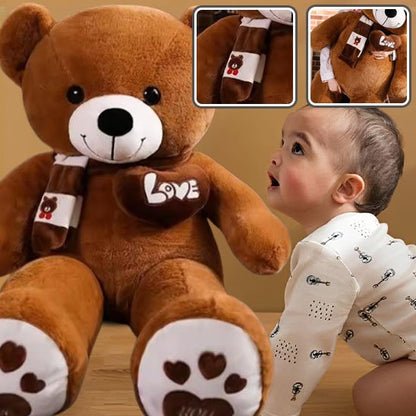 Doudou géant marron